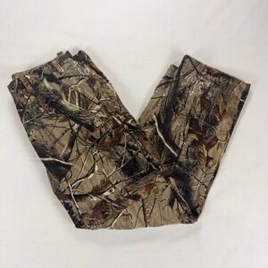 Game Winner Realtree Camo Cargo Pants Mens XL Hunting Outdoors Relaxed Fit